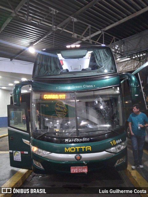 Viação Motta 18004 na cidade de Presidente Prudente, São Paulo, Brasil, por Luis Guilherme Costa. Número da foto: #10252458.