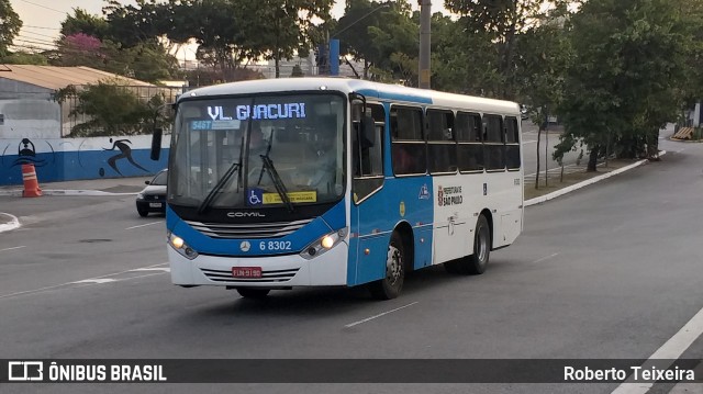 Cooper Líder > A2 Transportes 6 8302 na cidade de São Paulo, São Paulo, Brasil, por Roberto Teixeira. Número da foto: #10255143.