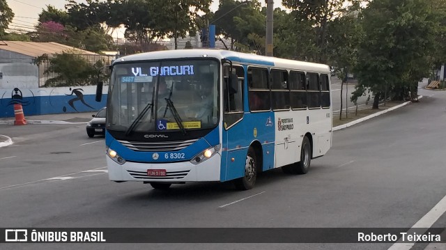 Cooper Líder > A2 Transportes 6 8302 na cidade de São Paulo, São Paulo, Brasil, por Roberto Teixeira. ID da foto: 10255143.