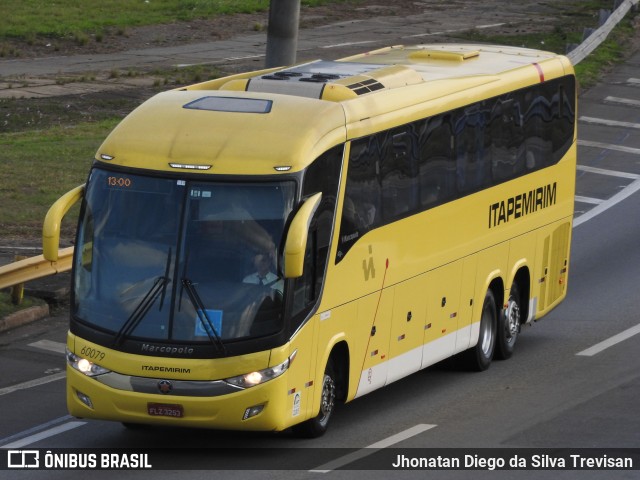 Viação Itapemirim 60079 na cidade de Lavrinhas, São Paulo, Brasil, por Jhonatan Diego da Silva Trevisan. ID da foto: 10252978.