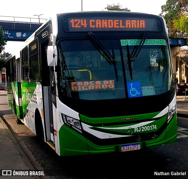 Viação São José RJ 200.174 na cidade de Rio de Janeiro, Rio de Janeiro, Brasil, por Nathan Gabriel. Número da foto: #10254918.