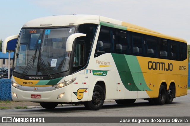 Empresa Gontijo de Transportes 18655 na cidade de São Paulo, São Paulo, Brasil, por José Augusto de Souza Oliveira. Número da foto: #10254801.