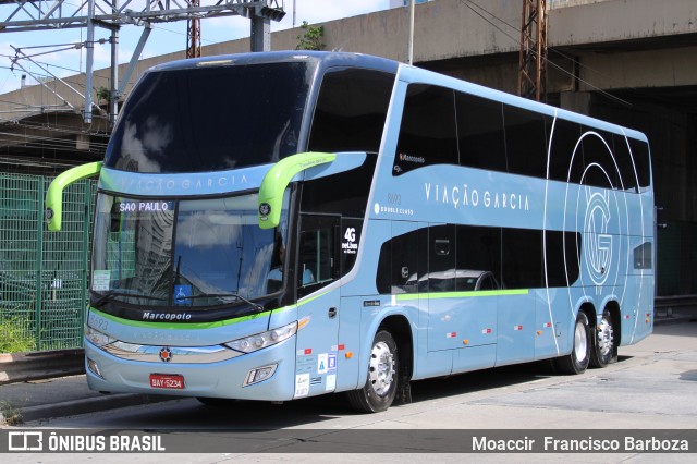 Viação Garcia 8693 na cidade de São Paulo, São Paulo, Brasil, por Moaccir  Francisco Barboza. Número da foto: #10253515.