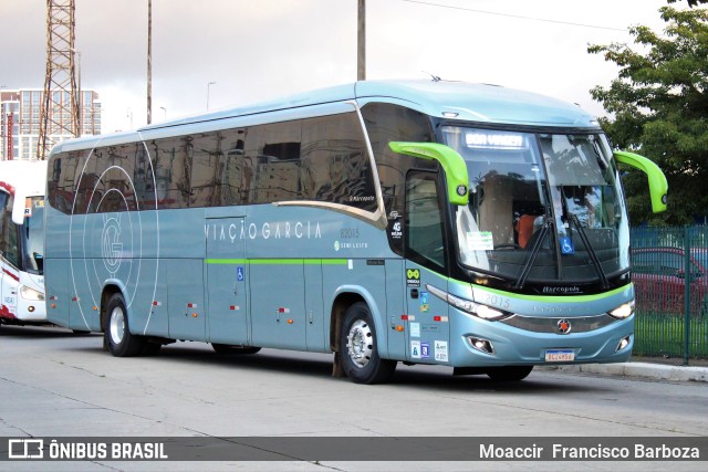 Viação Garcia 82015 na cidade de São Paulo, São Paulo, Brasil, por Moaccir  Francisco Barboza. ID da foto: 10253546.