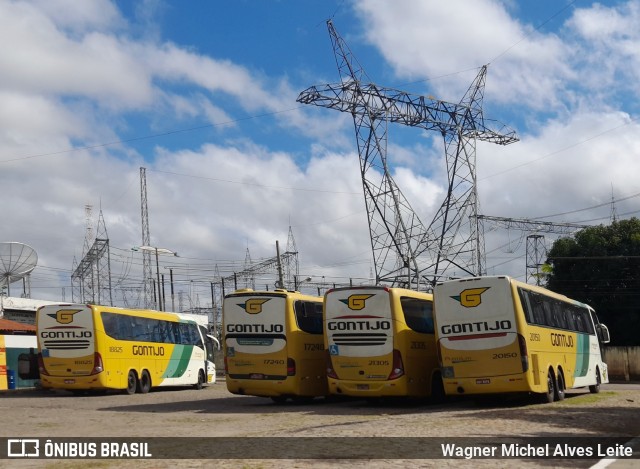 Empresa Gontijo de Transportes 20150 na cidade de Milagres, Ceará, Brasil, por Wagner Michel Alves Leite. ID da foto: 10253385.