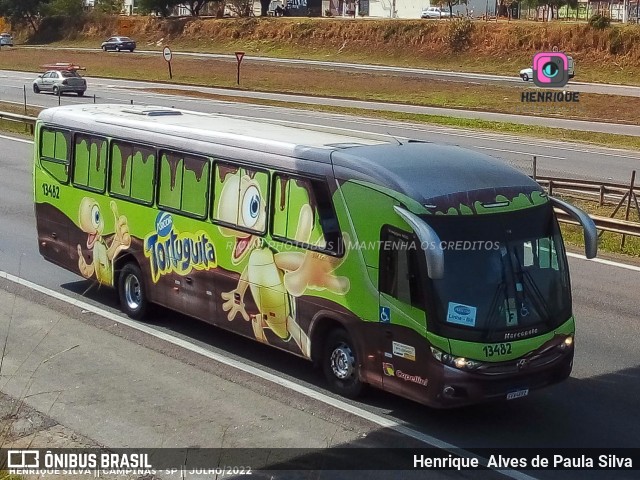 Transportes Capellini 13482 na cidade de Campinas, São Paulo, Brasil, por Henrique Alves de Paula Silva. ID da foto: 10255447.