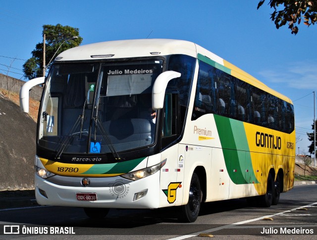 Empresa Gontijo de Transportes 18780 na cidade de Campinas, São Paulo, Brasil, por Julio Medeiros. ID da foto: 10252872.