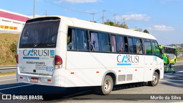 Carusi Transportes 035 na cidade de Jarinu, São Paulo, Brasil, por Murilo da Silva. Número da foto: #10253258.
