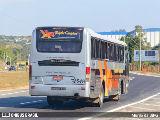 Rápido Campinas 71548 na cidade de Jarinu, São Paulo, Brasil, por Murilo da Silva. Número da foto: #10252884.