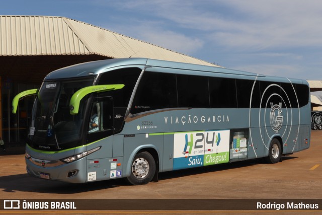Viação Garcia 82256 na cidade de Maringá, Paraná, Brasil, por Rodrigo Matheus. Número da foto: #10253628.