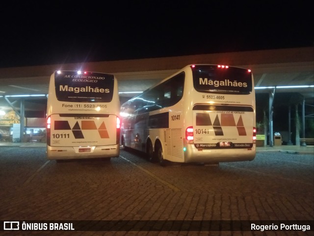 Magalhães Turismo 10141 na cidade de Santa Cruz do Rio Pardo, São Paulo, Brasil, por  Rogerio Porttuga. Número da foto: #10253217.