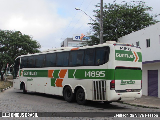 Empresa Gontijo de Transportes 14895 na cidade de Caruaru, Pernambuco, Brasil, por Lenilson da Silva Pessoa. Número da foto: #10254195.