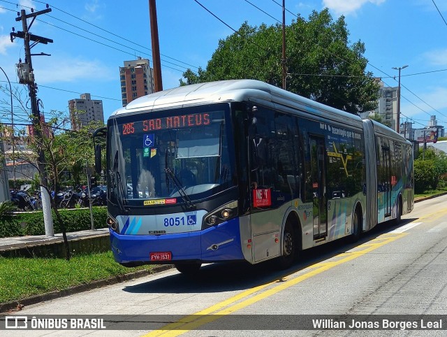 Next Mobilidade - ABC Sistema de Transporte 8051 na cidade de São Bernardo do Campo, São Paulo, Brasil, por Willian Jonas Borges Leal. ID da foto: 10252766.