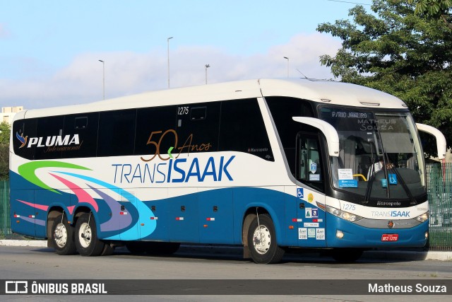 Trans Isaak Turismo 1275 na cidade de São Paulo, São Paulo, Brasil, por Matheus Souza. Número da foto: #10253478.