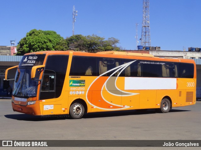 Viação Folha 3600 na cidade de Novo Gama, Goiás, Brasil, por João Gonçalves. ID da foto: 10253758.