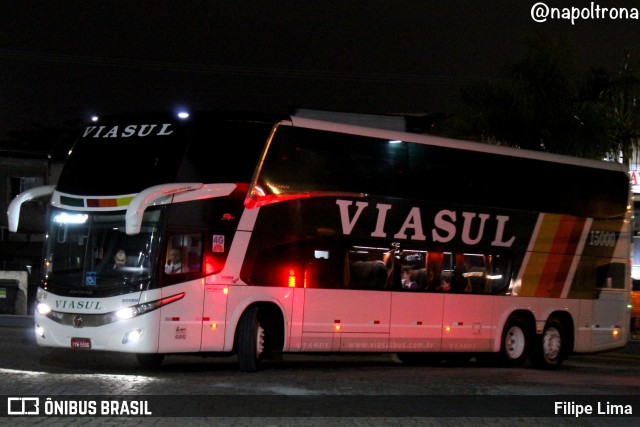 Viasul - Auto Viação Venâncio Aires 15000 na cidade de Balneário Camboriú, Santa Catarina, Brasil, por Filipe Lima. ID da foto: 10255163.