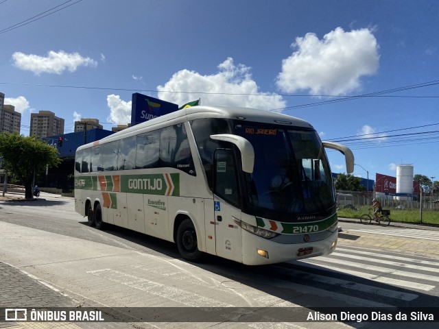 Empresa Gontijo de Transportes 21470 na cidade de Natal, Rio Grande do Norte, Brasil, por Alison Diego Dias da Silva. ID da foto: 10252304.