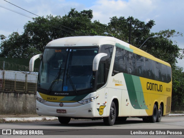 Empresa Gontijo de Transportes 18230 na cidade de Recife, Pernambuco, Brasil, por Lenilson da Silva Pessoa. Número da foto: #10254311.