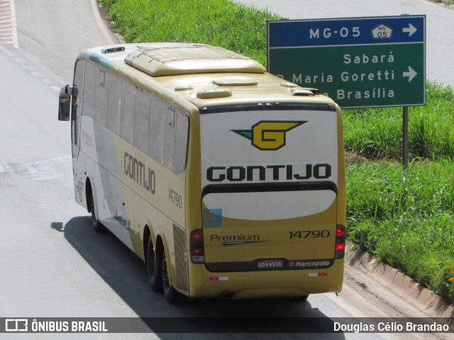 Empresa Gontijo de Transportes 14790 na cidade de Belo Horizonte, Minas Gerais, Brasil, por Douglas Célio Brandao. ID da foto: 10257777.