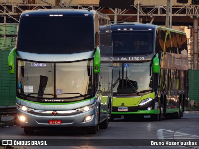 Viação Garcia 8673 na cidade de São Paulo, São Paulo, Brasil, por Bruno Kozeniauskas. ID da foto: 10256470.