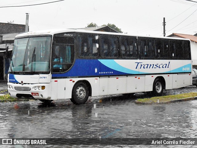 Transcal Sul Transportes Coletivos 24781 na cidade de Cachoeirinha, Rio Grande do Sul, Brasil, por Ariel Corrêa Fiedler. ID da foto: 10257340.