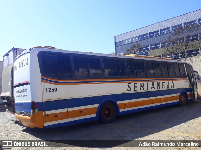 Viação Sertaneja 1260 na cidade de Belo Horizonte, Minas Gerais, Brasil, por Adão Raimundo Marcelino. Número da foto: #10257432.