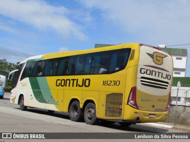 Empresa Gontijo de Transportes 18230 na cidade de Recife, Pernambuco, Brasil, por Lenilson da Silva Pessoa. Número da foto: #10256101.