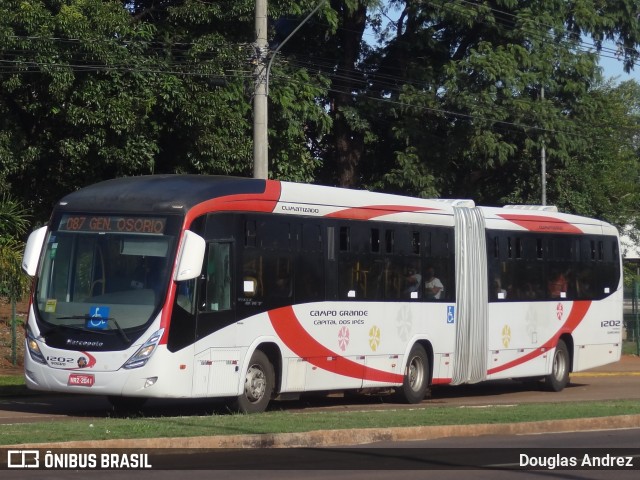 Viação Cidade Morena 1202 na cidade de Campo Grande, Mato Grosso do Sul, Brasil, por Douglas Andrez. Número da foto: #10256677.
