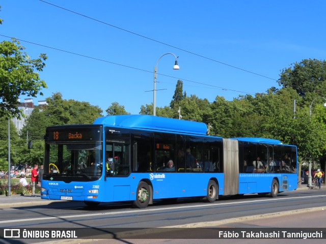 Keolis Sverige AB 2202 na cidade de Gothenburg, Västra Götaland, Suécia, por Fábio Takahashi Tanniguchi. ID da foto: 10257436.