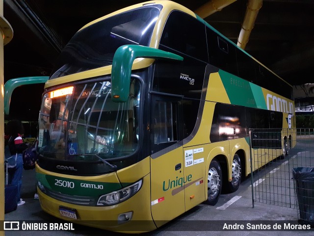 Empresa Gontijo de Transportes 25010 na cidade de São Paulo, São Paulo, Brasil, por Andre Santos de Moraes. ID da foto: 10256992.