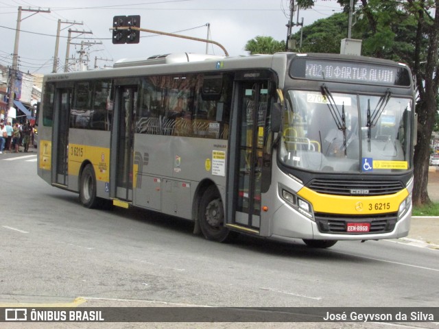 Transunião Transportes 3 6215 na cidade de São Paulo, São Paulo, Brasil, por José Geyvson da Silva. Número da foto: #10258082.