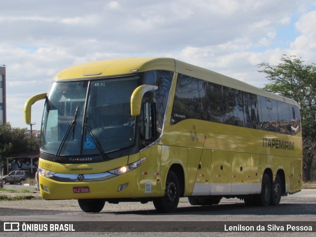 Viação Itapemirim 60081 na cidade de Caruaru, Pernambuco, Brasil, por Lenilson da Silva Pessoa. ID da foto: 10256081.