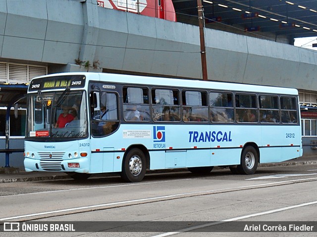 Transcal Sul Transportes Coletivos 24312 na cidade de Porto Alegre, Rio Grande do Sul, Brasil, por Ariel Corrêa Fiedler. Número da foto: #10257236.