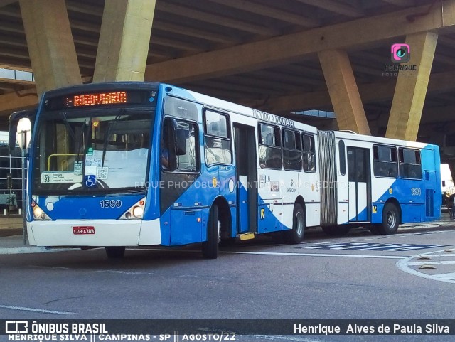 VB Transportes e Turismo 1599 na cidade de Campinas, São Paulo, Brasil, por Henrique Alves de Paula Silva. Número da foto: #10255464.