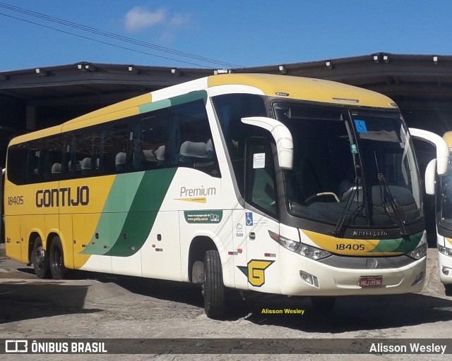 Empresa Gontijo de Transportes 18405 na cidade de Fortaleza, Ceará, Brasil, por Alisson Wesley. ID da foto: 10260664.