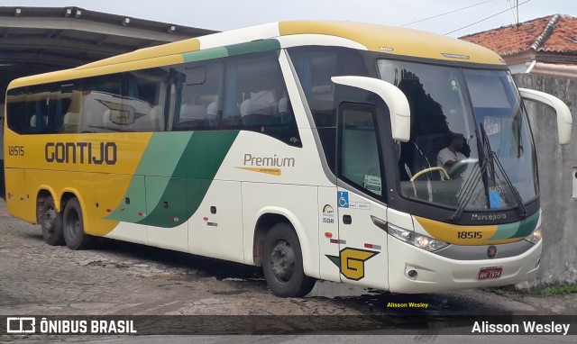 Empresa Gontijo de Transportes 18515 na cidade de Fortaleza, Ceará, Brasil, por Alisson Wesley. ID da foto: 10260013.