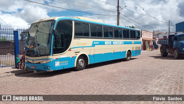 Viação Novo Horizonte 1012411 na cidade de Barra da Estiva, Bahia, Brasil, por Flávio  Santos. ID da foto: 10261317.