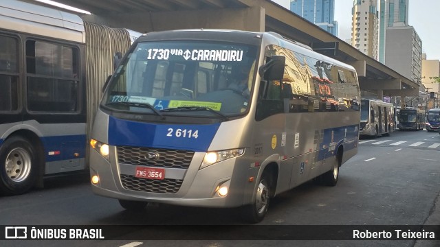 Transcooper > Norte Buss 2 6114 na cidade de São Paulo, São Paulo, Brasil, por Roberto Teixeira. Número da foto: #10259913.