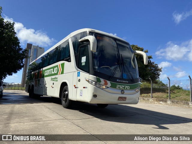 Empresa Gontijo de Transportes 21270 na cidade de Natal, Rio Grande do Norte, Brasil, por Alison Diego Dias da Silva. ID da foto: 10259400.