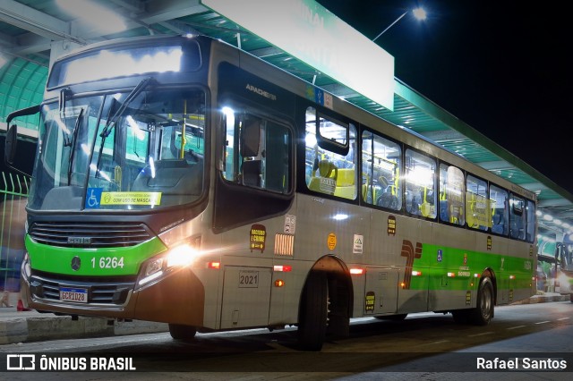 Transcooper > Norte Buss 1 6264 na cidade de São Paulo, São Paulo, Brasil, por Rafael Santos. ID da foto: 10264297.