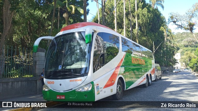 Riostrense Turismo 4100 na cidade de Petrópolis, Rio de Janeiro, Brasil, por Zé Ricardo Reis. Número da foto: #10262633.