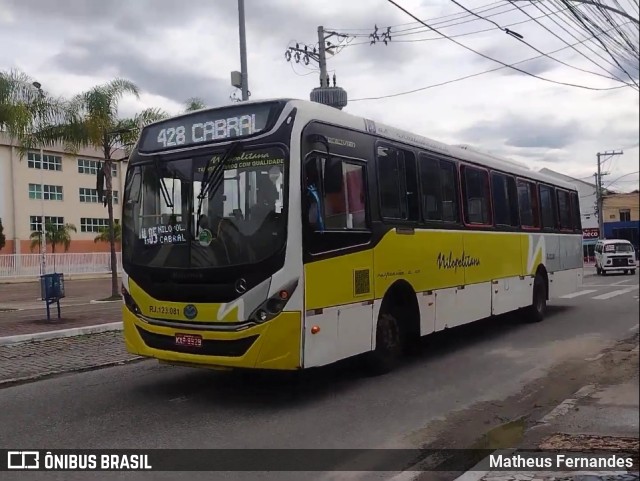 Viação Nilopolitana RJ 123.081 na cidade de Mesquita, Rio de Janeiro, Brasil, por Matheus Fernandes. Número da foto: #10262413.