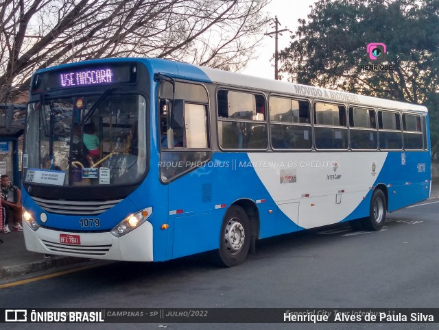 VB Transportes e Turismo 1079 na cidade de Campinas, São Paulo, Brasil, por Henrique Alves de Paula Silva. ID da foto: 10262051.