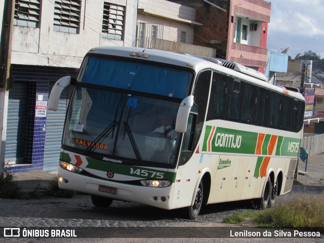 Empresa Gontijo de Transportes 14575 na cidade de Caruaru, Pernambuco, Brasil, por Lenilson da Silva Pessoa. ID da foto: 10262562.