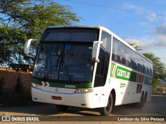 Empresa Gontijo de Transportes 21195 na cidade de Caruaru, Pernambuco, Brasil, por Lenilson da Silva Pessoa. Número da foto: #10262557.