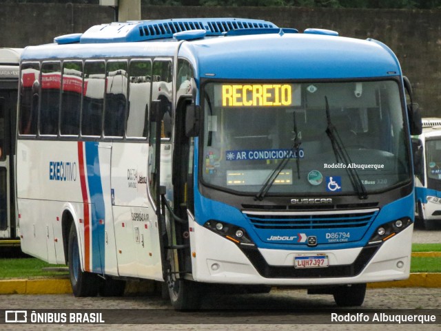 Auto Viação Jabour D86794 na cidade de Rio de Janeiro, Rio de Janeiro, Brasil, por Rodolfo Albuquerque. Número da foto: #10262840.