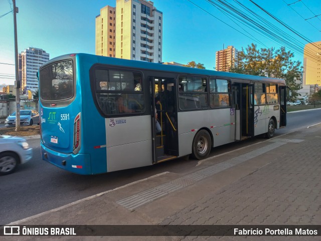 Viação Rosa Vitória da Conquista 5591 na cidade de Vitória da Conquista, Bahia, Brasil, por Fabrício Portella Matos. Número da foto: #10262609.