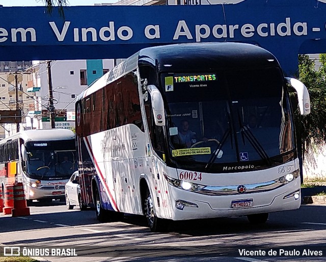 Británica Transportes 60024 na cidade de Aparecida, São Paulo, Brasil, por Vicente de Paulo Alves. Número da foto: #10262647.
