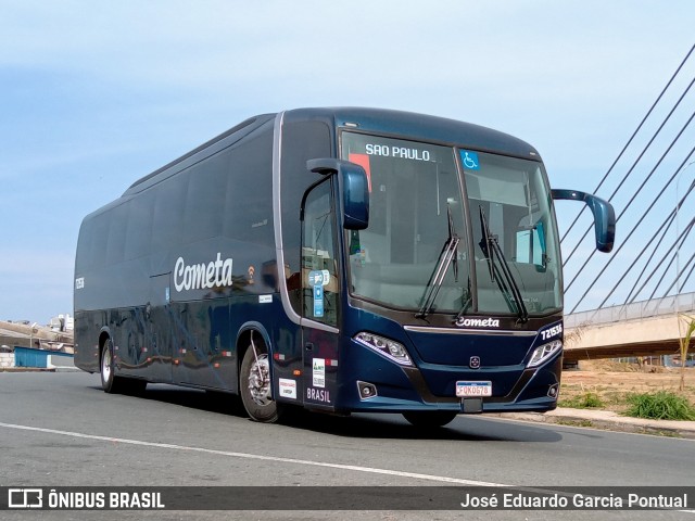 Viação Cometa 721536 na cidade de Campinas, São Paulo, Brasil, por José Eduardo Garcia Pontual. Número da foto: #10263567.