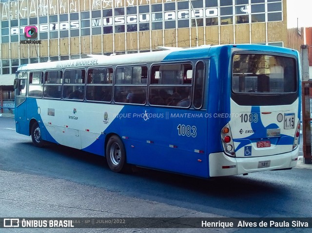 VB Transportes e Turismo 1083 na cidade de Campinas, São Paulo, Brasil, por Henrique Alves de Paula Silva. ID da foto: 10262042.